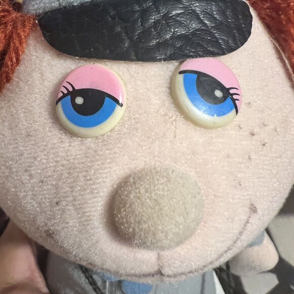 Retired Stuffed Man Happiness Aid Plush Town People Mailman 1984 Postal Man - Picture 9 of 9